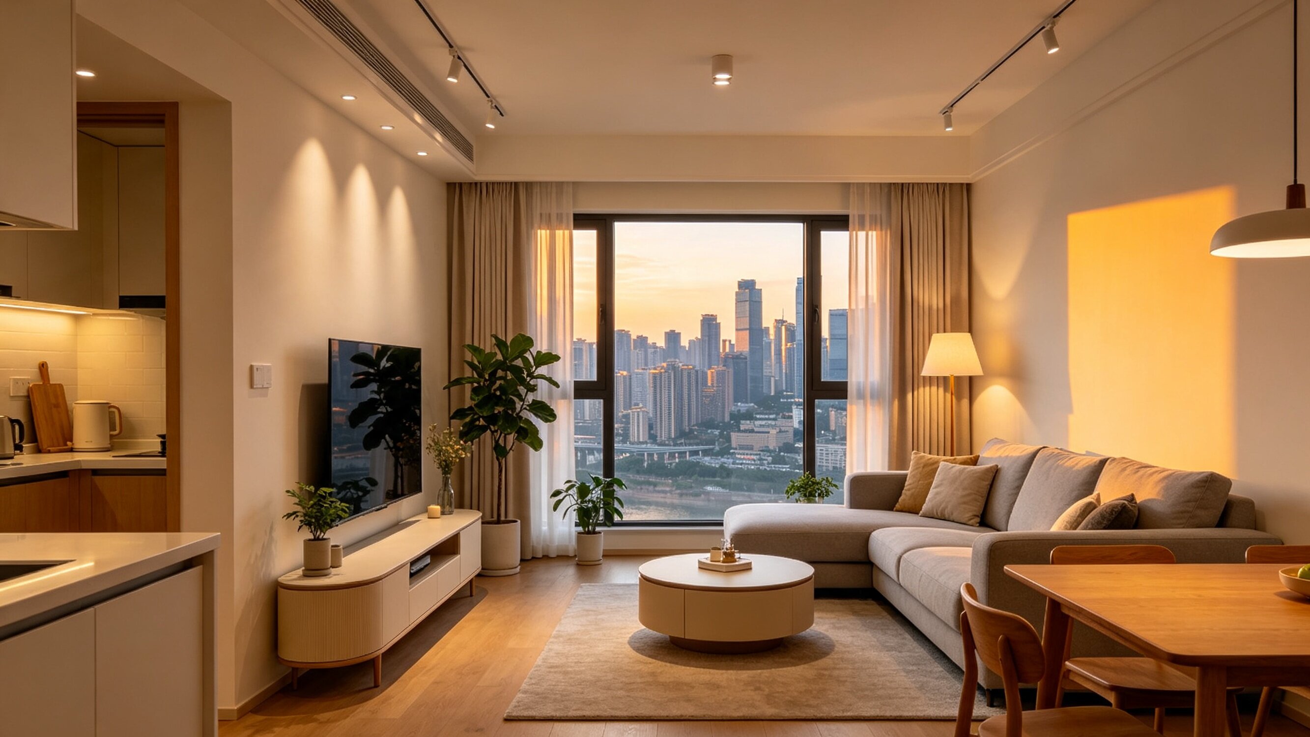 Luxury serviced apartment building with sea view in Xiamen, China